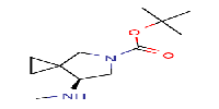 tert-butyl(7S)-7-(methylamino)-5-azaspiro[2,4]heptane-5-carboxylate图片