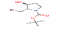tert-butyl(2S,3S)-2-(bromomethyl)-3-hydroxypyrrolidine-1-carboxylate图片