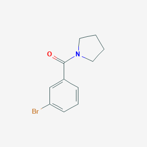(3-Bromobenzoyl)pyrrolidine图片