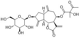 8β-(2-Hydroxy-2-methyl-3-oxobutyryloxy)glucozaluzanin C图片
