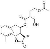 8β-(4-Acetoxy-5-hydroxytigloyloxy)costunolide图片