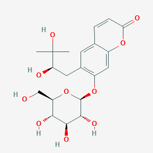 Peucedanol 7-O-glucoside图片