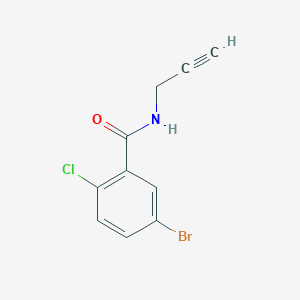 5-Bromo-2-chloro-N-(prop-2-yn-1-yl)benzamide图片