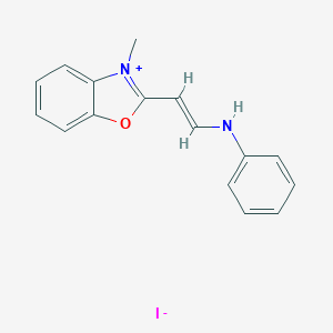2-omega-Anilinovinylbenzoxazolylmethyl Iodide图片