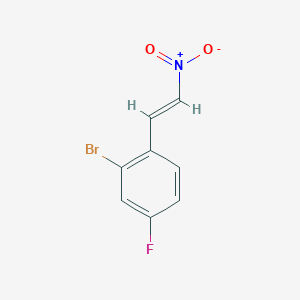 2-Bromo-4-fluoro-1-((e)-2-nitrovinyl)benzene图片