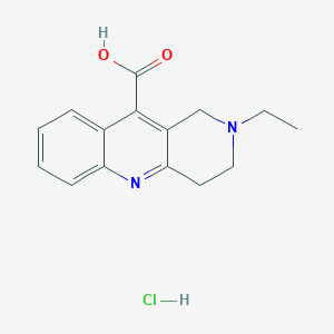 2-Ethyl-1H,2H,3H,4H-benzo[b]1,6-naphthyridine-10-carboxylic Acid Hydrochloride图片