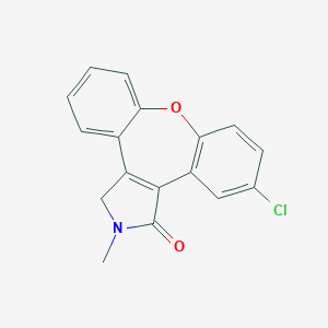 11-Chloro-2,3-dihydro-2-methyl-1H-dibenz[2,3:6,7]oxepino[4,5-c]pyrrol-1-one图片