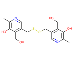 5,5'-(Disulfanediylbis(methylene))bis(4-(hydroxymethyl)-2-methylpyridin-3-ol)