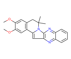 2,3-Dimethoxy-6,6-dimethyl-5,6-dihydrobenzo[7,8]indolizino[2,3-b]quinoxaline