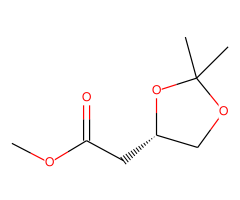(S)-Methyl 2-(2,2-dimethyl-1,3-dioxolan-4-yl)acetate