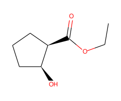 cis-Ethyl 2-hydroxycyclopentanecarboxylate