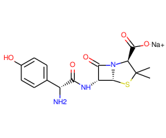 Na-6-[D-a-Amino-p-hydroxyphenylacetamido]penicillanic acid