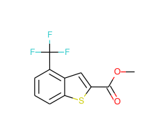 methyl 4-(trifluoromethyl)-1-benzothiophene-2-carboxylate