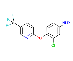3-chloro-4-{[5-(trifluoromethyl)pyridin-2-yl]oxy}aniline