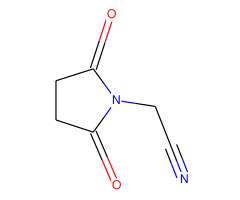 2-(2,5-dioxotetrahydro-1H-pyrrol-1-yl)acetonitrile
