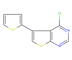 4-chloro-5-thien-2-ylthieno[2,3-d]pyrimidine