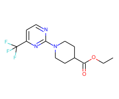 ethyl 1-[4-(trifluoromethyl)pyrimidin-2-yl]piperidine-4-carboxylate