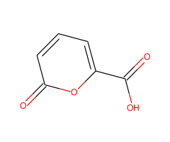 2-oxo-2H-pyran-6-carboxylic acid