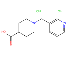 1-[(pyridin-3-yl)methyl]piperidine-4-carboxylic acid dihydrochloride