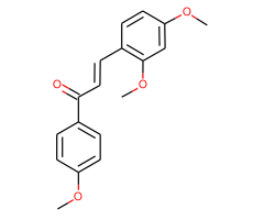 (2E)-3-(2,4-dimethoxyphenyl)-1-(4-methoxyphenyl)prop-2-en-1-one