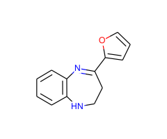 4-(furan-2-yl)-2,3-dihydro-1H-1,5-benzodiazepine