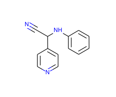 2-(phenylamino)-2-(pyridin-4-yl)acetonitrile