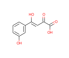 (3Z)-4-hydroxy-4-(3-hydroxyphenyl)-2-oxobut-3-enoic acid