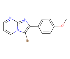 3-bromo-2-(4-methoxyphenyl)imidazo[1,2-a]pyrimidine