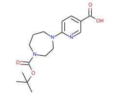 6-{4-[(tert-butoxy)carbonyl]-1,4-diazepan-1-yl}pyridine-3-carboxylic acid