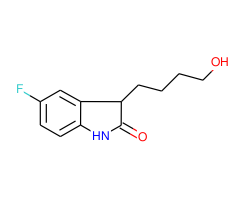 5-fluoro-3-(4-hydroxybutyl)-2,3-dihydro-1H-indol-2-one