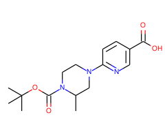6-{4-[(tert-butoxy)carbonyl]-3-methylpiperazin-1-yl}pyridine-3-carboxylic acid