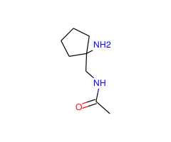 N-[(1-aminocyclopentyl)methyl]acetamide