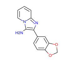 2-(2H-1,3-benzodioxol-5-yl)imidazo[1,2-a]pyridin-3-amine