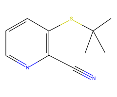 3-TERT-BUTYLTHIO-2-CYANOPYRIDINE