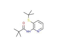 N-(3-tert-Butylsulfanyl-pyridin-2-yl)-2,2-dimethyl-propionamide
