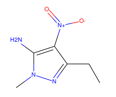 5-Ethyl-2-methyl-4-nitro-2H-pyrazol-3-ylamine