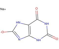 Sodium 2,6,8-trioxo-1,2,6,7,8,9-hexahydropurin-3-ide