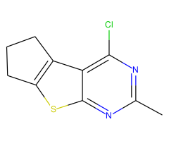 4-Chloro-2-methyl-6,7-dihydro-5H-cyclopenta[4,5]thieno[2,3-d]pyrimidine