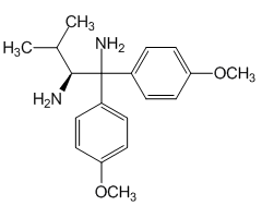 (S)-1,1-Bis(4-methoxyphenyl)-3-methylbutane-1,2-diamine