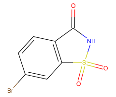 6-Bromobenzo[d]isothiazol-3(2H)-one 1,1-dioxide