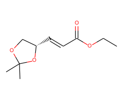Ethyl (S)-(+)-3-(2,2-dimethyl-1,3-dioxolan-4-yl)-2-propenoate