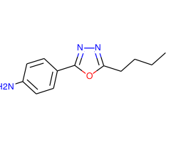 4-(5-Butyl-1,3,4-oxadiazol-2-yl)aniline