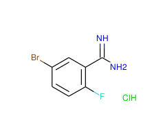 5-Bromo-2-fluorobenzimidamide hydrochloride