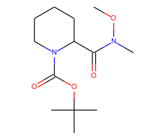 TERT-BUTYL 2-(METHOXY(METHYL)CARBAMOYL)PIPERIDINE-1-CARBOXYLATE