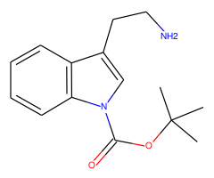 tert-Butyl 3-(2-aminoethyl)-1H-indole-1-carboxylate