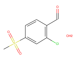 2-Chloro-4-(methylsulfonyl)benzaldehyde hydrate