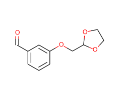 3-[2-(1,3-Dioxolan-2-yl)methoxy]benzaldehyde