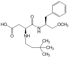 (S)-3-((3,3-Dimethylbutyl)amino)-4-(((S)-1-methoxy-1-oxo-3-phenylpropan-2-yl)amino)-4-oxobutanoic acid
