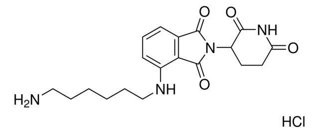Pomalidomide-C<sub>6</sub>-NH<sub>2</sub> hydrochloride