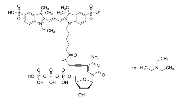 Propargylamino-dCTP-Cy<sup>®</sup>3 triethylammonium salt solution
